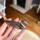Set of 6 vintage silver-plated metal swan knife rests