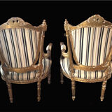 Fauteuils style Louis XVI