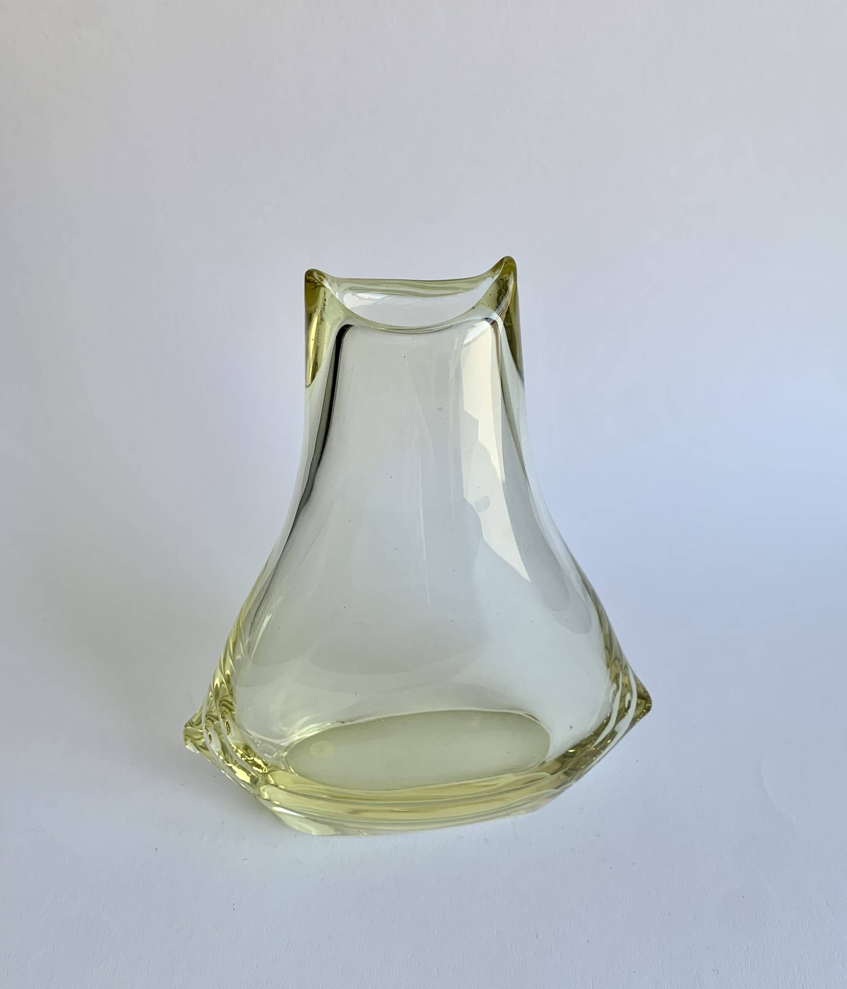 Vase by M. Klinger for Bohemian Glass, Czechoslovakia, 1960s