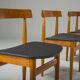 Danish Teak Extendable Dining Table and Chairs by Hans Olsen for Frem Røjle