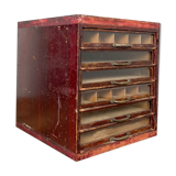 Antique french sewing thread store cabinet Gutermann