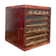 Antique french sewing thread store cabinet Gutermann