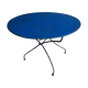 Ancienne table de jardin ronde en fer