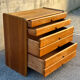 Maison Renew solid elm chest of drawers with rolling drawers