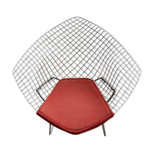 Fauteuil diamond rouge