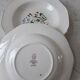Lot of 6 hollow plates Digoin Sarreguemines model Naïade