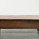 Antique 18th-century Southern European coffee table made of chestnut wood