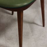 Green skai unicorn chair