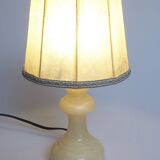 Ivory alabaster lamp