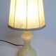Ivory alabaster lamp