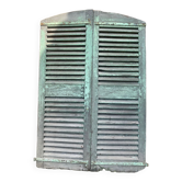 Louvered doors