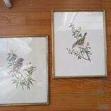 Bird lithographs by Marlin 1950