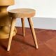 Tripod wooden stool