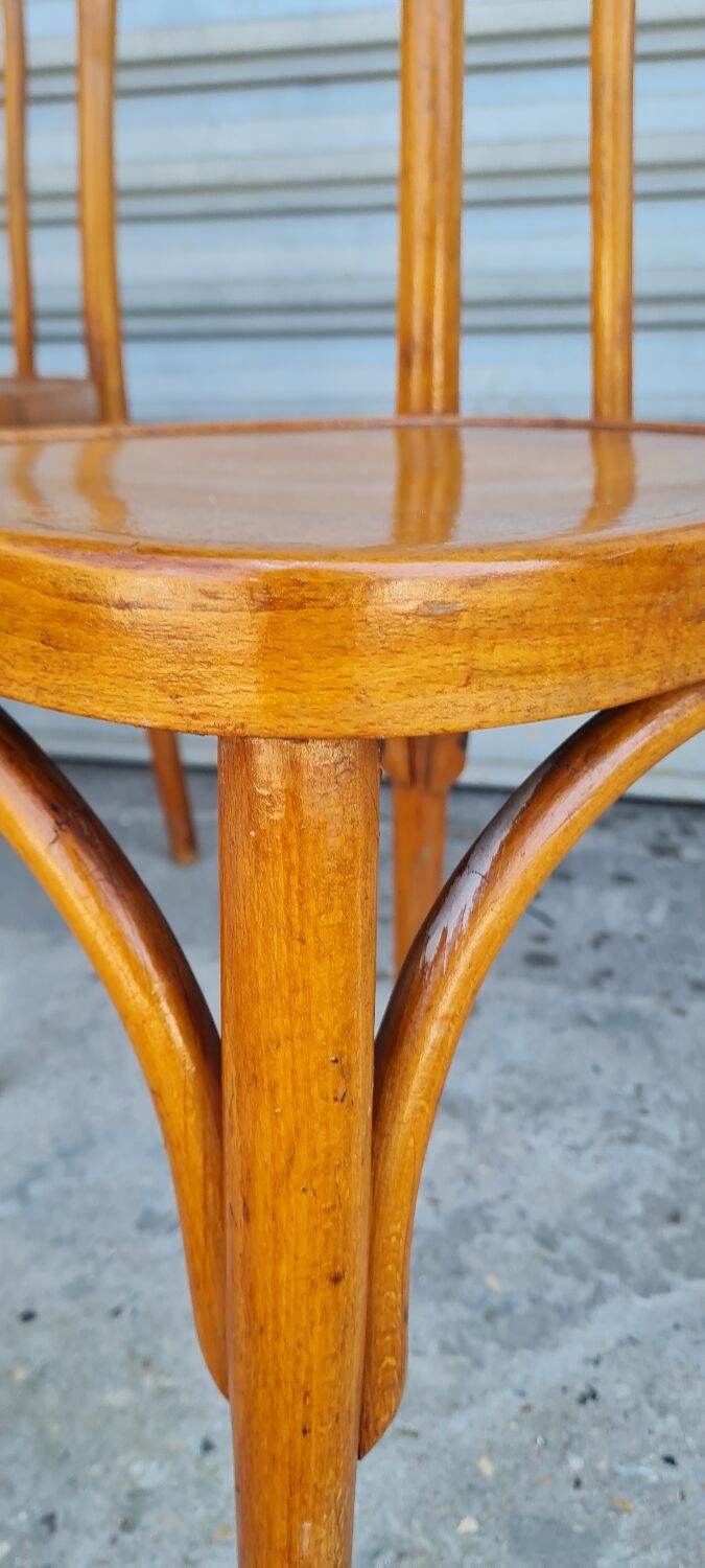 Set of four fischel bistro chairs