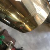 Silver metal champagne bucket