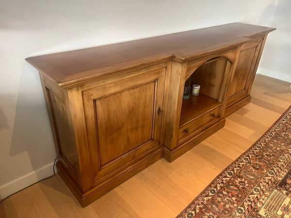 Enfilade bahut, merisier chevillé