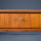 Mid-Century Teak Freestanding Desk from Bartels, 1960s