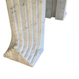 Carrara marble table