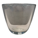 Grand et lourd vase en verre de la verrerie suédoise Orrefors.