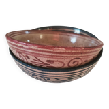 Pair of bowls signed A. Serghini