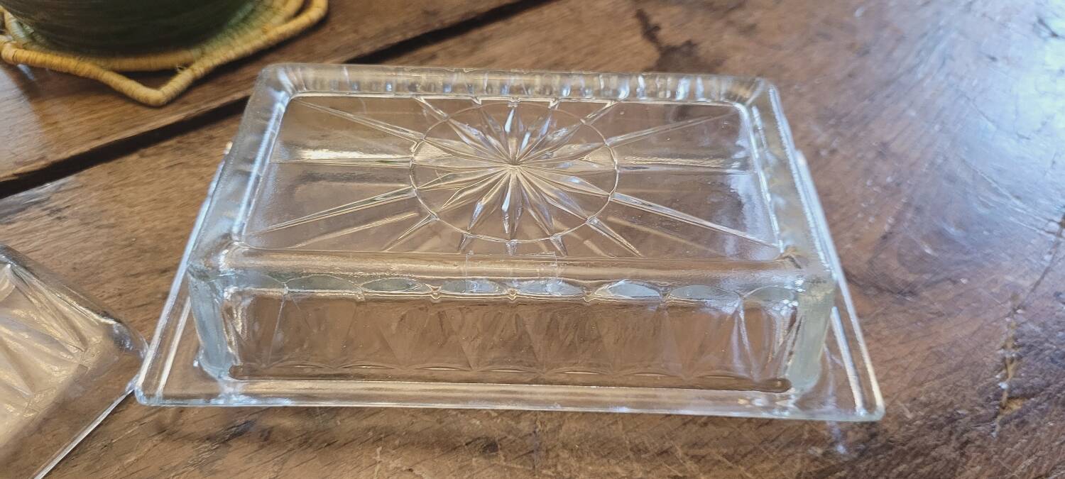 50's butter dish