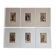 Set of 6 mounted old photographs, 19th century studio portraits