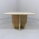 Travertine coffee table side table 1970’s