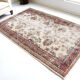 Multicolour Oushak Vintage Turkish Rug-sku-v722