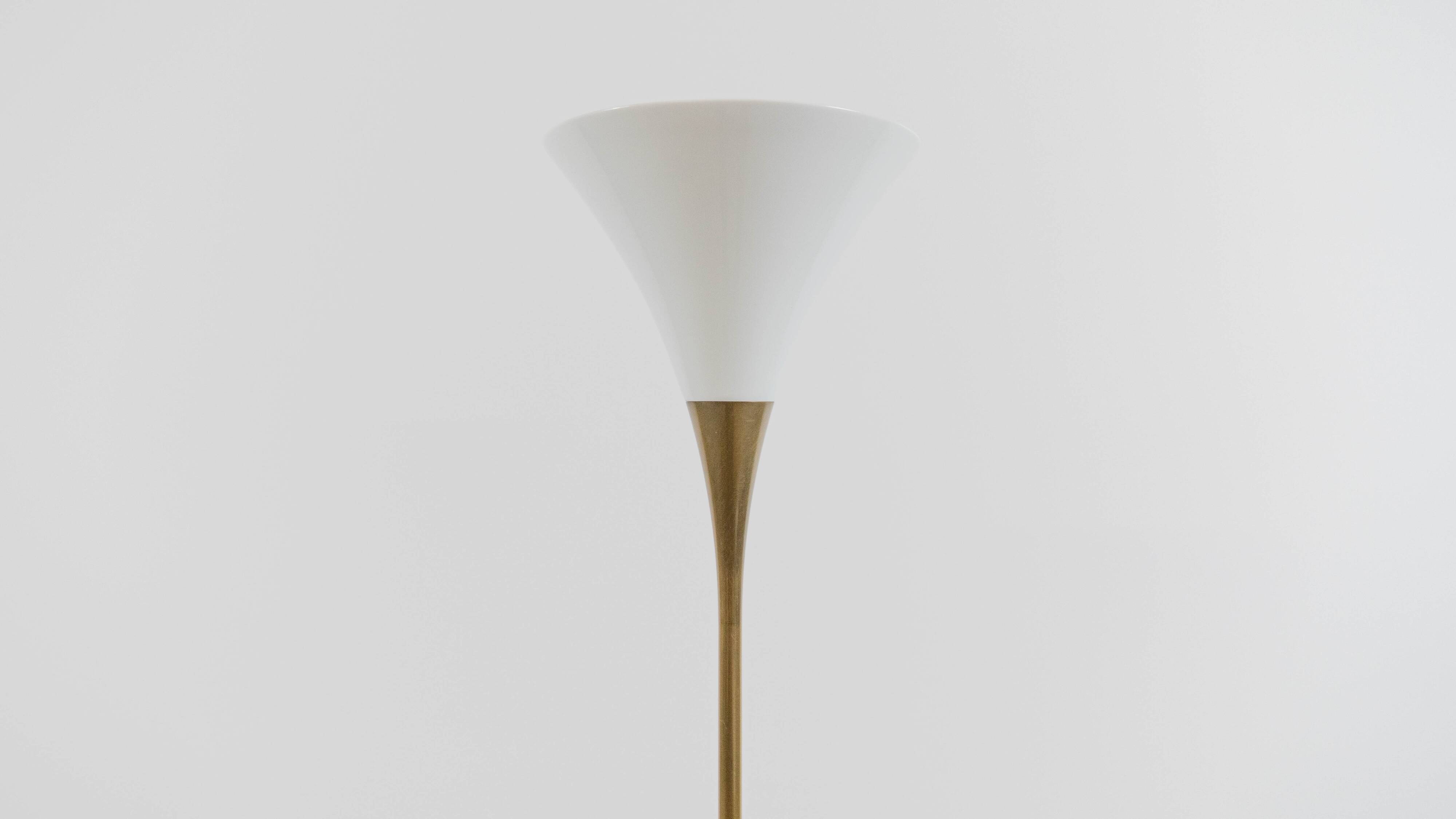 Lonea Floorlamp in brass by Florian Schulz