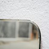 Beveled mirror art deco 48cm x 72cm