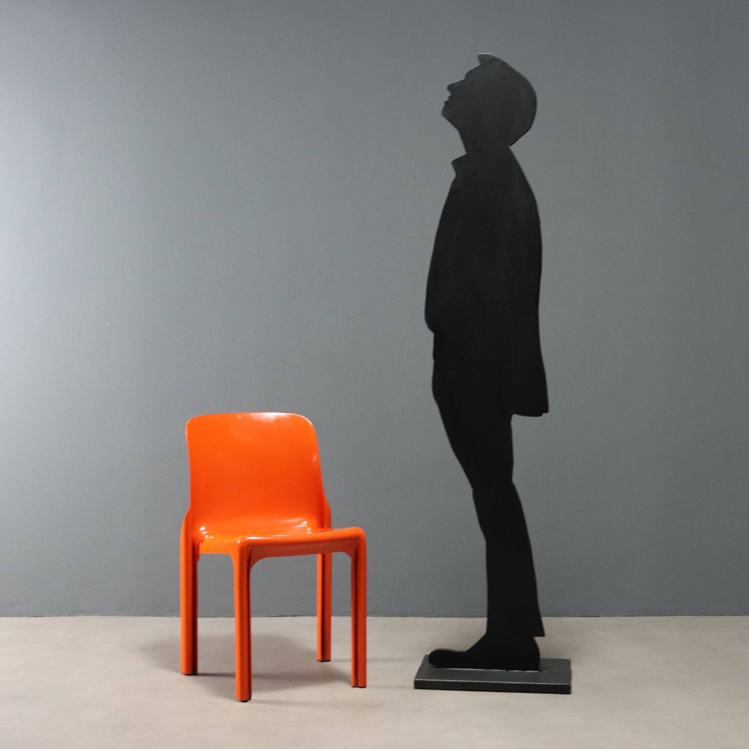 'Selene' chair by Vico Magistretti 1960s-70s - Artemide production