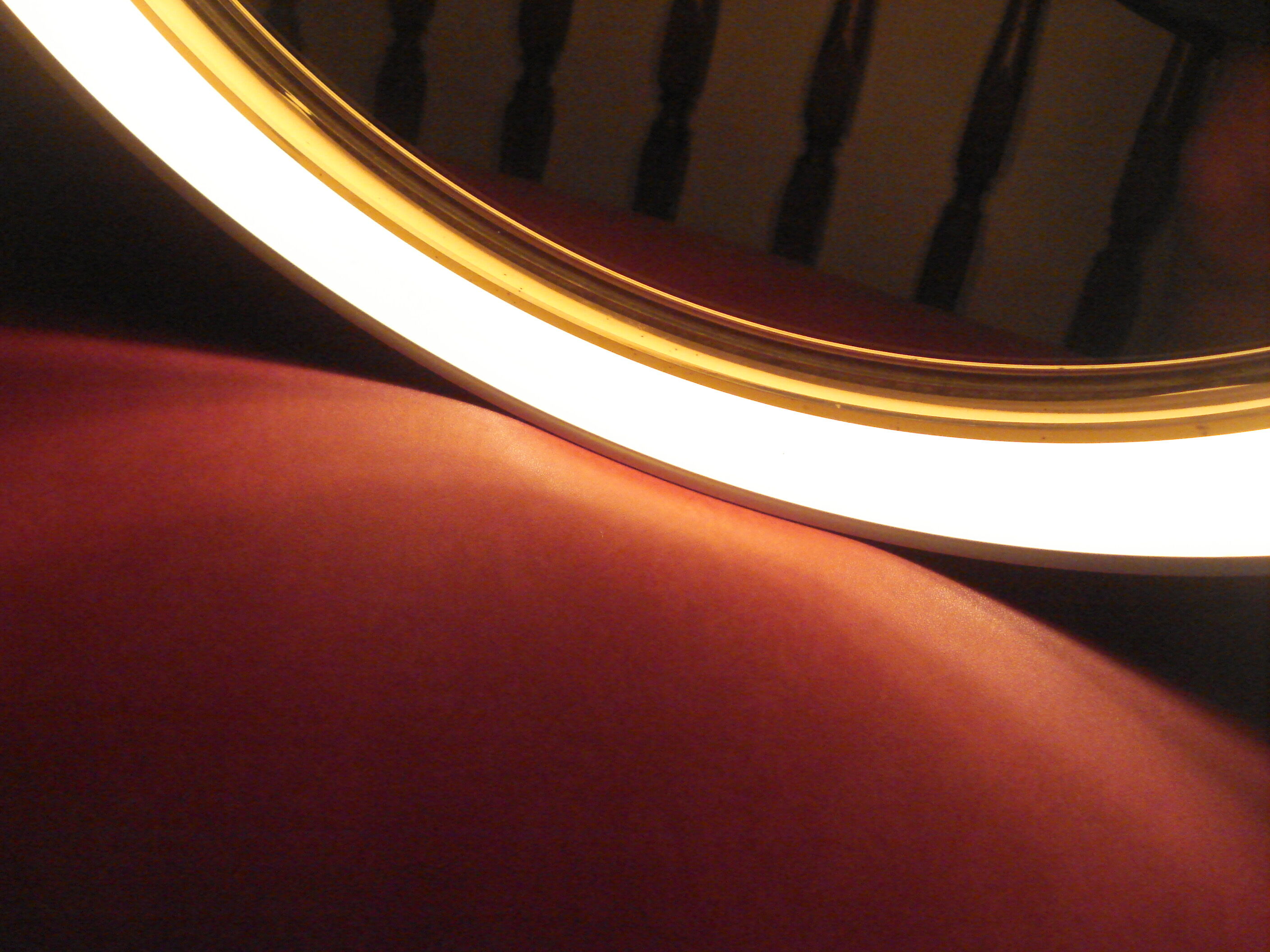 Vintage illuminating mirror 1970 allibert