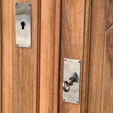 Parisian art deco buffet walnut brut massive 1920