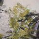 Zao wou-ki: abstract mountain landscape - original lithograph