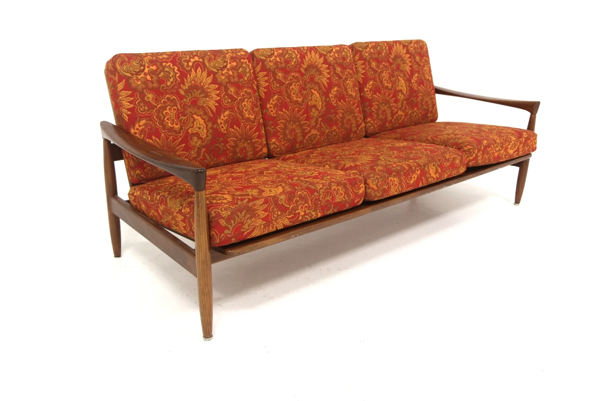 Scandinavian sofa "Kolding", Erik Wørtz, Möbel-IKEA, Sweden, 1960