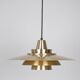 Danish vintage pendant lamp Superlight by David Mogensen, 1980s