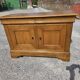Louis Philippe buffet in solid oak.