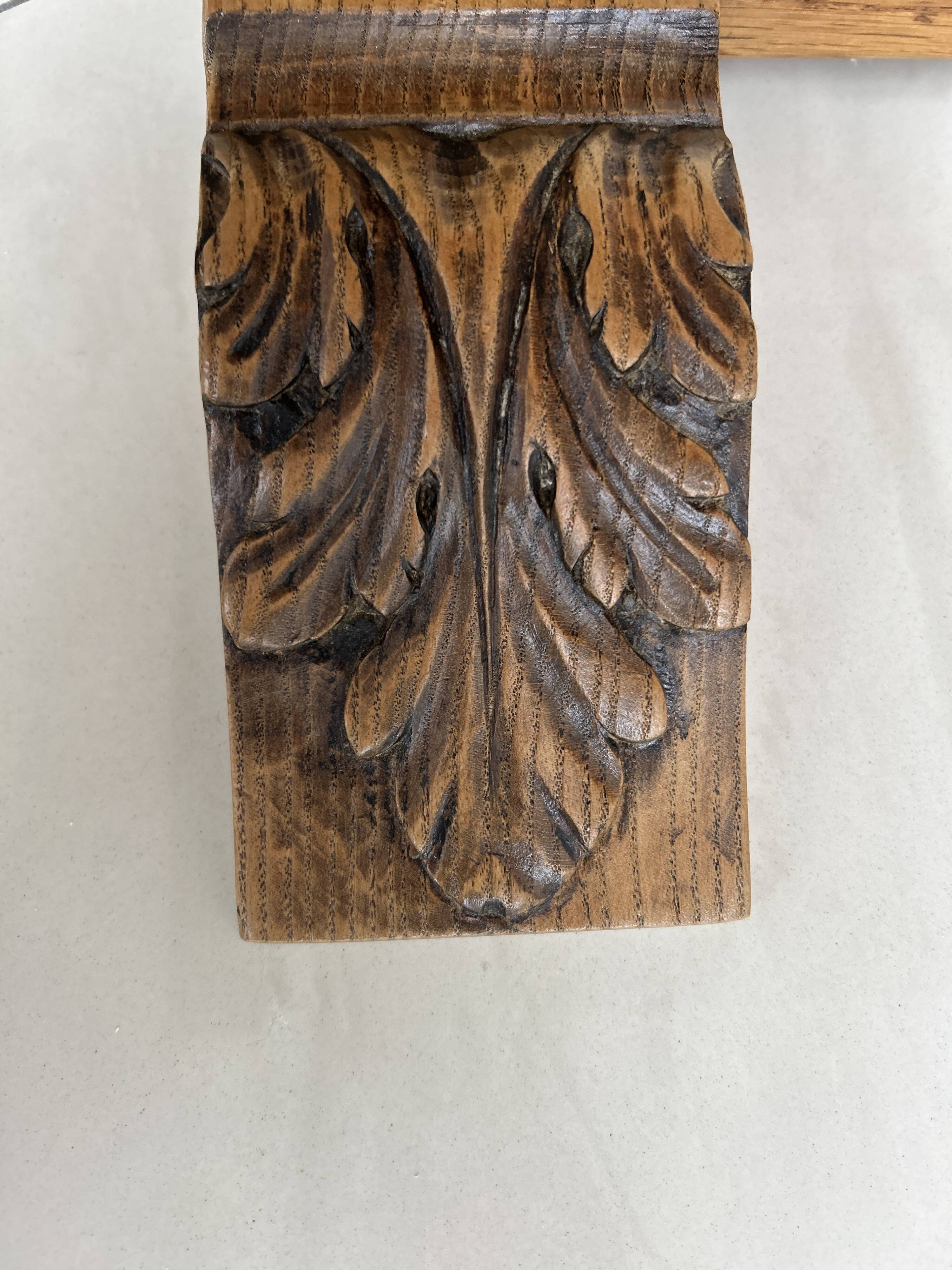 Antique solid wood coffee table, fully restored.