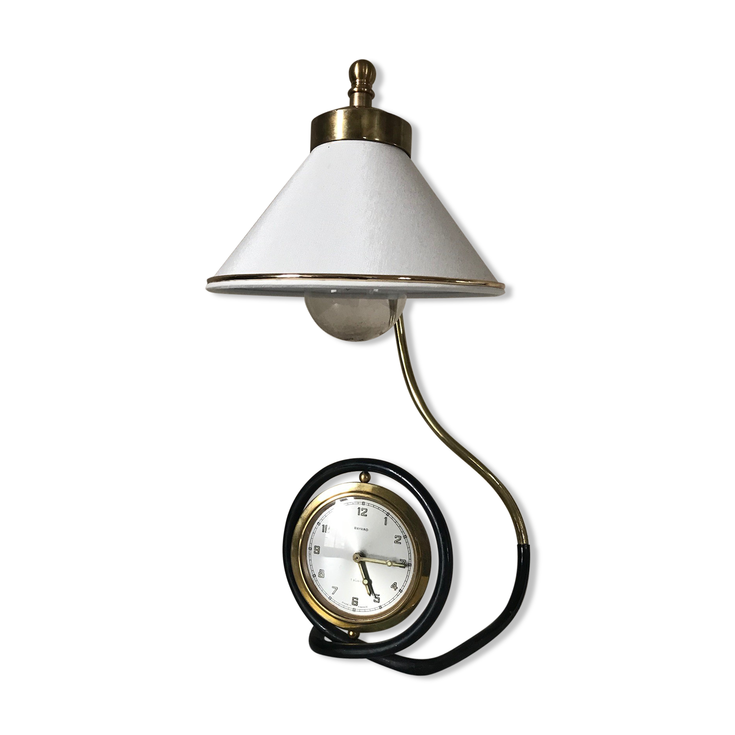 Lamp alarm clock vintage 60s bayard