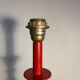 Hubert Olivier turned wooden lamp base