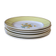 6 old plates Digoin & Sarreguemines
