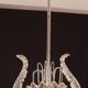 Lot de 3 lustres fontaine Art Déco de Barovier e Toso, verre de Murano, 194