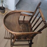 Chaise haute bébé ancienne