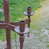 Lampadaire des années 50 en fer forgé