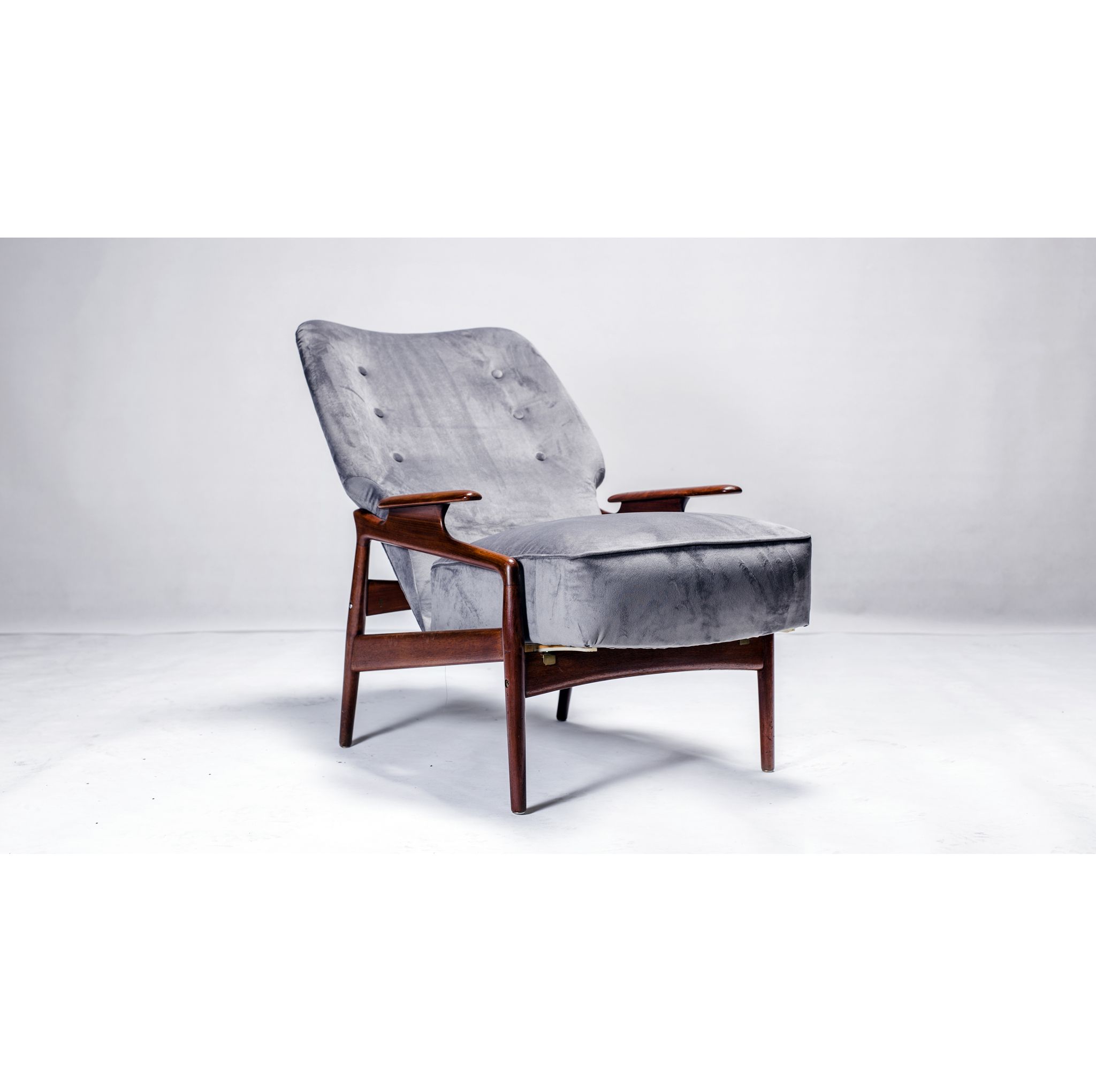 Fauteuil danois du milieu du siècle