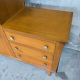 Vintage asymmetrical wardrobe