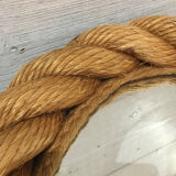 Oval rope mirror