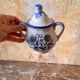 Porcelain sugar bowl