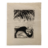 Estampe taille-douce "Le Chat"