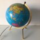 Glass globe tripod 28cm, Taride vintage, 1971